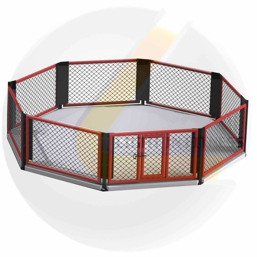 Cage MMA au Sol 5m x 5m